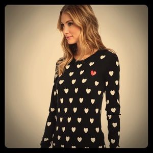 French Connection Broken Hearts Sweater XS