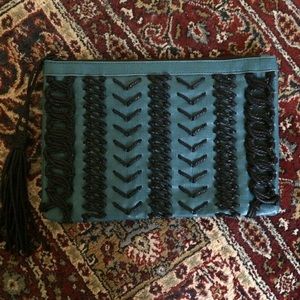SOLD// Tribal Envelope Clutch