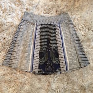 Anthropologie Edme & Esyllte Boho Printed Skirt