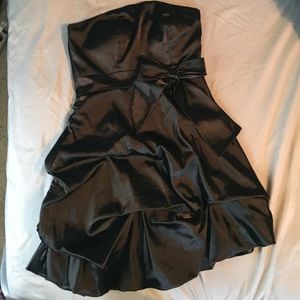 Black bridesmaid dress