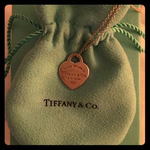 Heart Tiffany's pendent