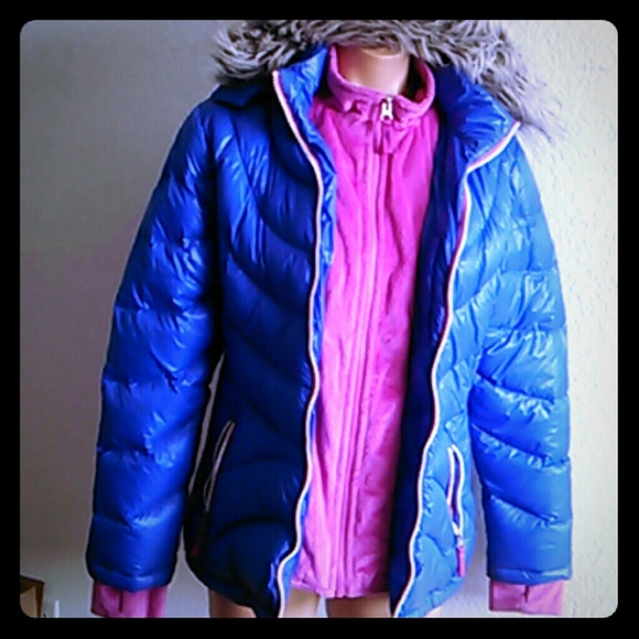 Winter coat a with detachable hood