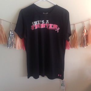 She's A Fighter Under Armour Short Sleeve