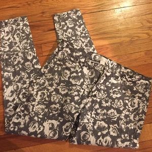 Forever 21 patterned jeans