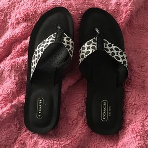 Coach Flip Flops