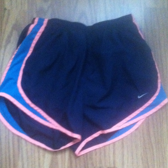 Nike running shorts.