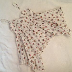 Mudd Tank Top in Floral Cream