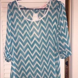 Chevron boutique shirt