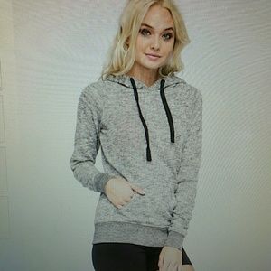 Full tilt essential marled women's pullover hoodie