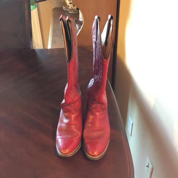 Abilene Shoes - Final Markdown. Leather Vintage Cowgirl boots.