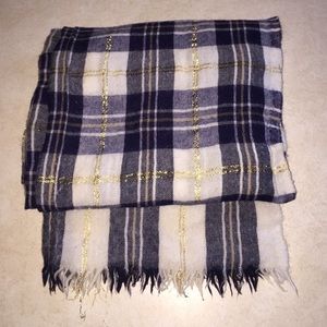 J. Crew plaid scarf
