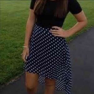 Forever 21 high low maxi skirt