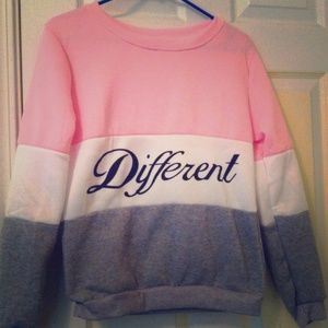 Different colorful sweater