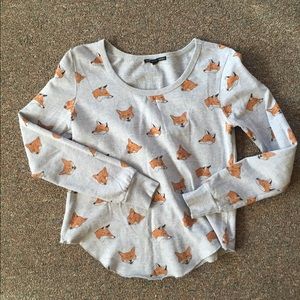 Fox long sleeve shirt
