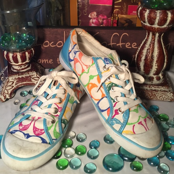 💥SOLD💥Coach Sneakers - Picture 2 of 4