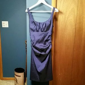 Cobalt blue cocktail dress
