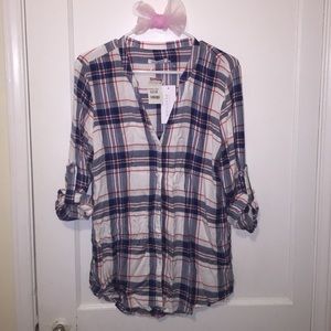 Plaid Button Down