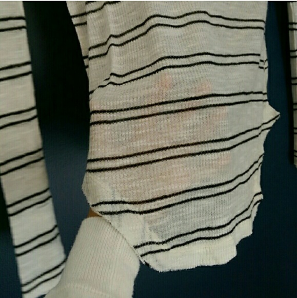 NWT Free People Striped Shirt - Picture 4 of 4