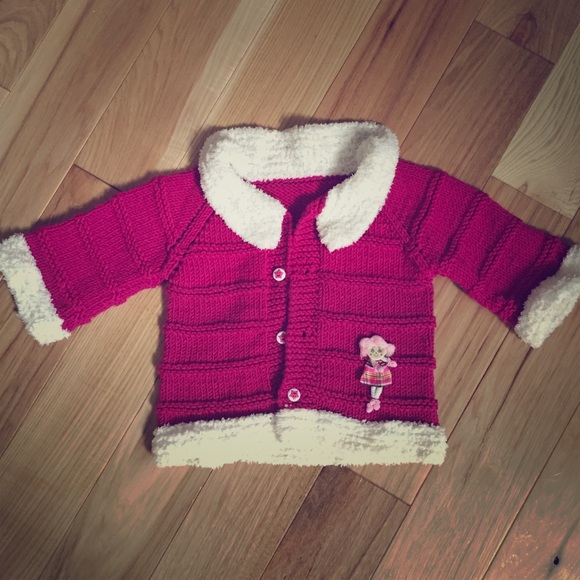 Baby girl Jacket handmade