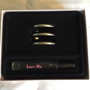 VS perfume and bangles