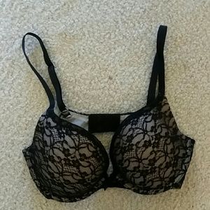 Aerie brooke black lace bra
