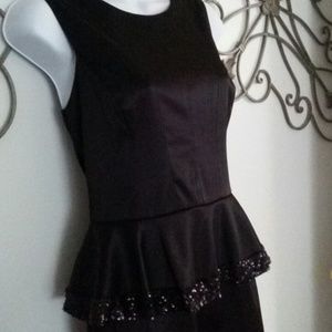 ***SOLD*** in bundle Taylor Formal Black Dress