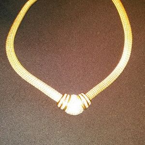 Christian Dior Gold Necklace