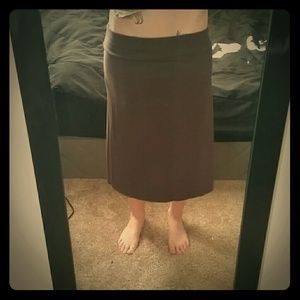 Brown skirt