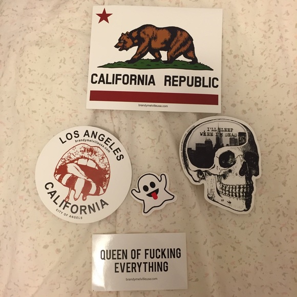BRANDY MELVILLE STICKERS