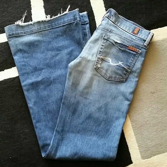 7 For All Mankind Low Rise Ginger