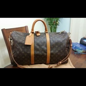 🌷SOLD🌷Louis Vuitton Keepall 50 Bandoullier