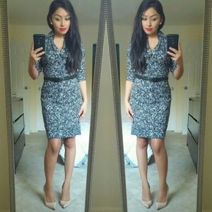 (0/XS) EXPRESS BUTTON DOWN DRESS