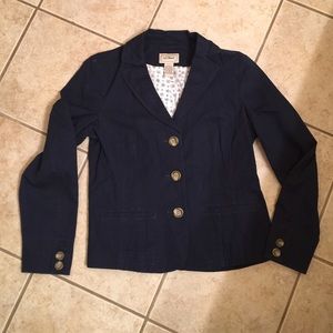 L. L. Bean navy blue blazer