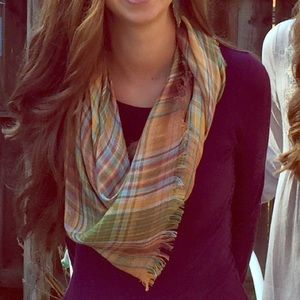 Ralph Lauren Plaid Scarf