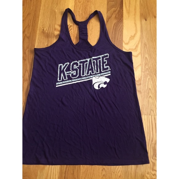 K-State purple tank top - Large