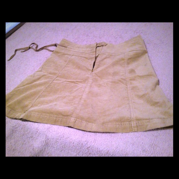 Sahlie corduroy knee length skirt - Picture 1 of 3