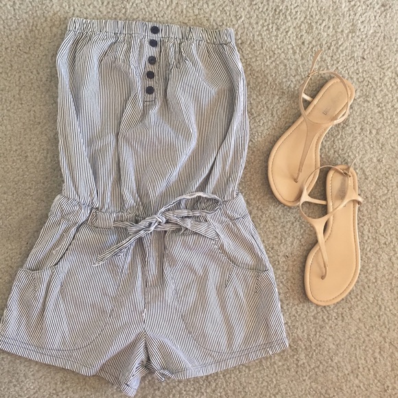 Striped Romper