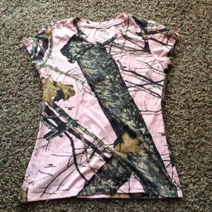 Pink Camo Tshirt