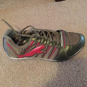 Green Puma Gym Shoes