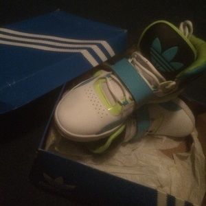 New adidas shoes with tag