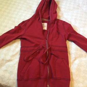 Red Abercrombie sweater