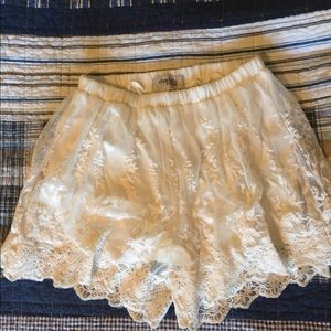 Lacy summer shorts