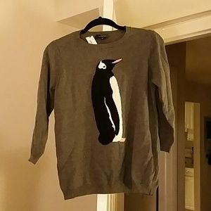 Adorable penguin sweater