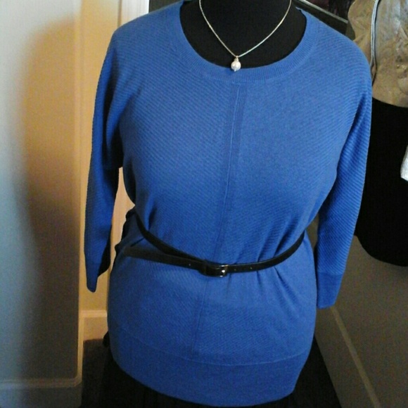 Talbots royal blue sweater