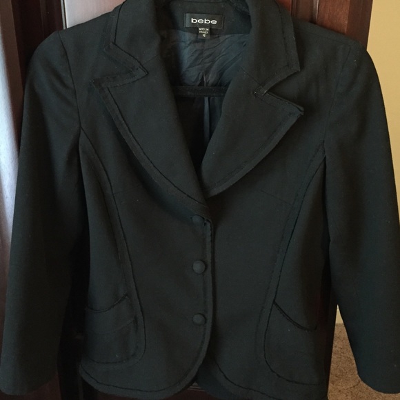 Bebe Black Skirt Suit - Picture 2 of 4