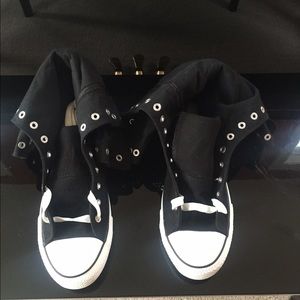 Long zip up converses
