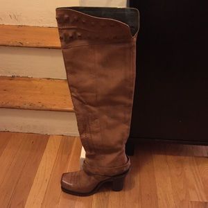 Donald Pliner $ Lisa brown leather boots