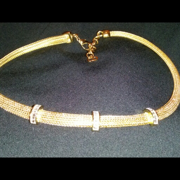 Christian Dior Gold Choker