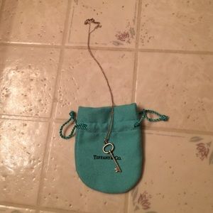 Tiffany's key necklace