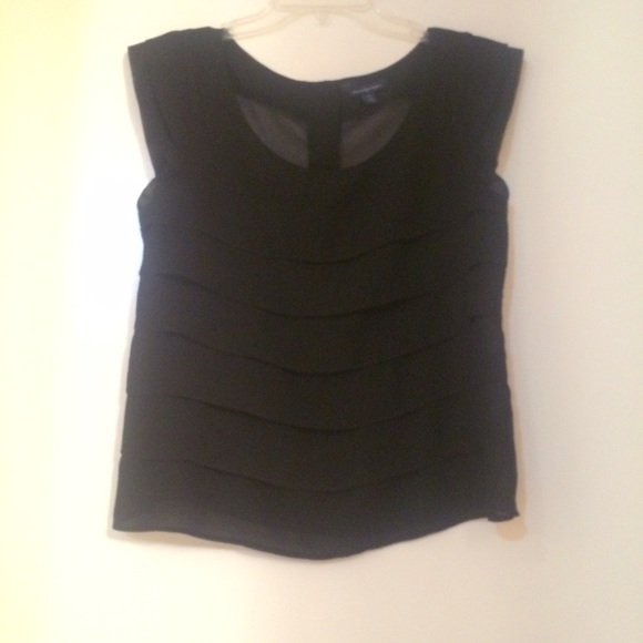Black sheer top